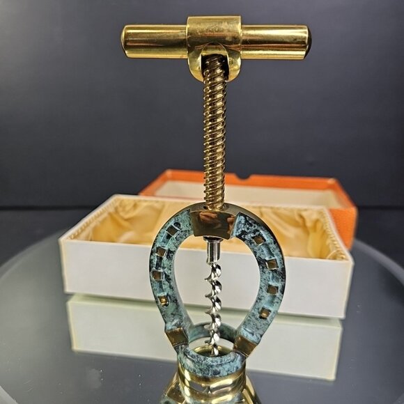 Vintage Walter Bosse Corkscrew Horseshoe Vienna, Austria, 1950s-60s With Box! - Picture 9 of 16